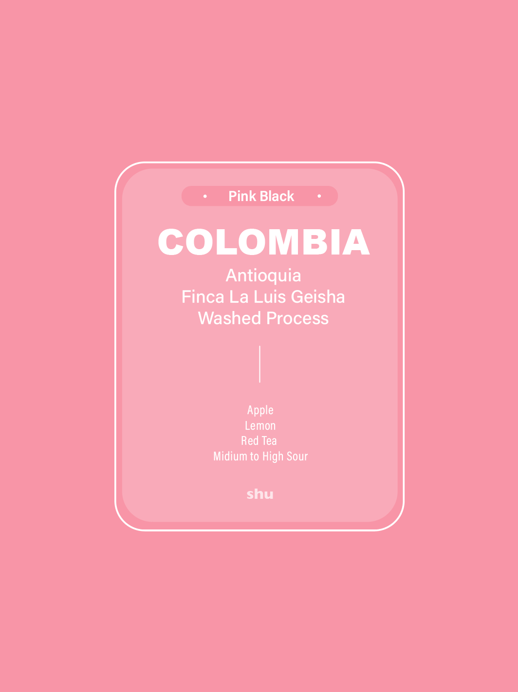 Colombia Luisa Geisha Washed