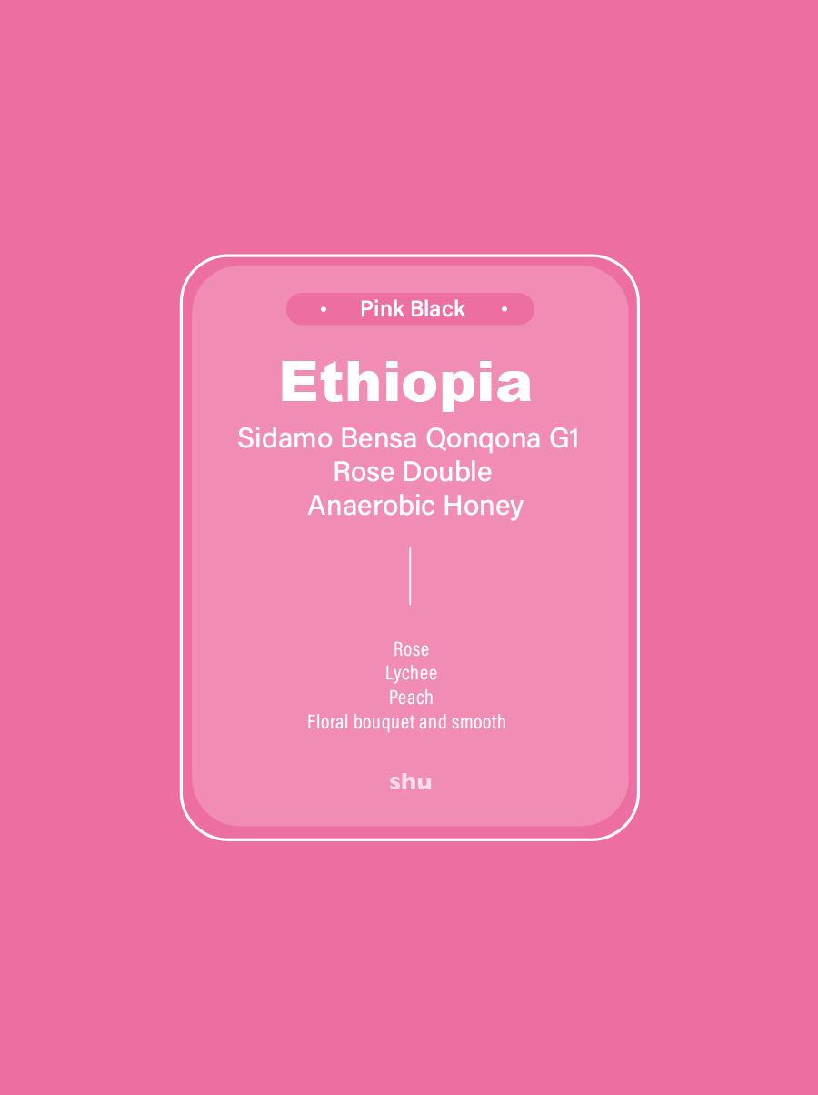 Ethiopia Qonqona Rose Double Anaerobic Honey